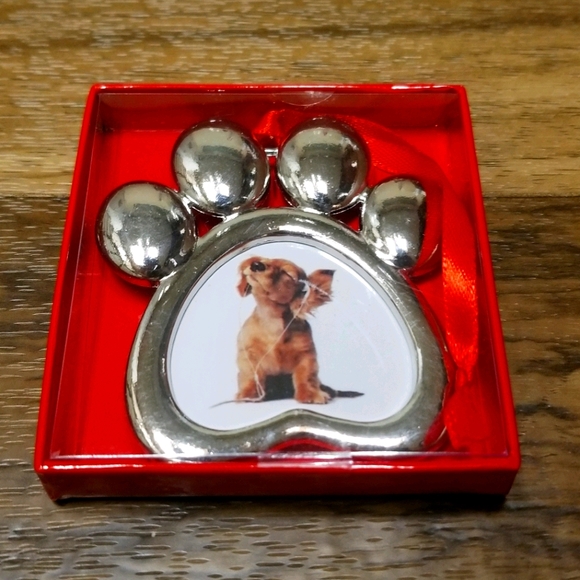 Nwt! Pet frame Ornament Gold/Bronze/Silver - Picture 3 of 6
